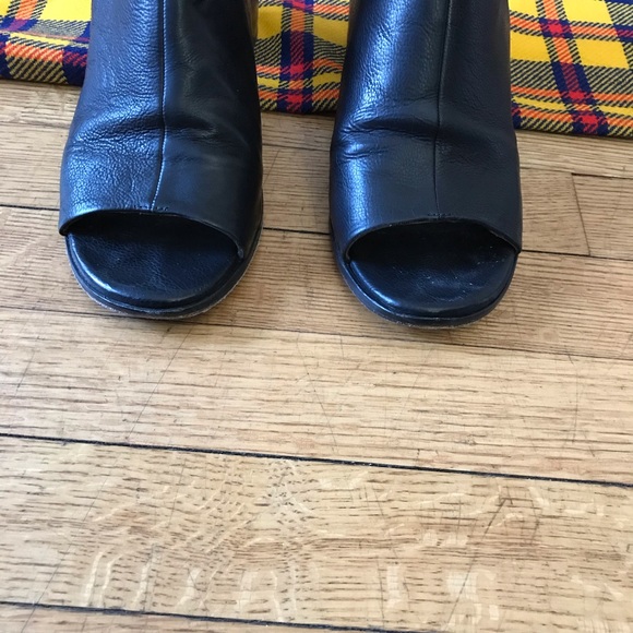 Coclico Zephira Black Cutout Heel Sandal Velcro - Picture 4 of 8